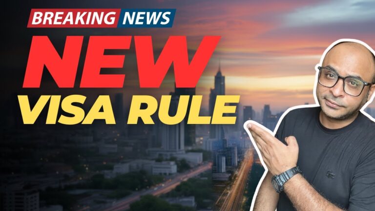 Thailand Visa Rules Change: STRICT Checks on Visa Runs Now- एक बड़ा अपडेट (Nov 14, 2025)